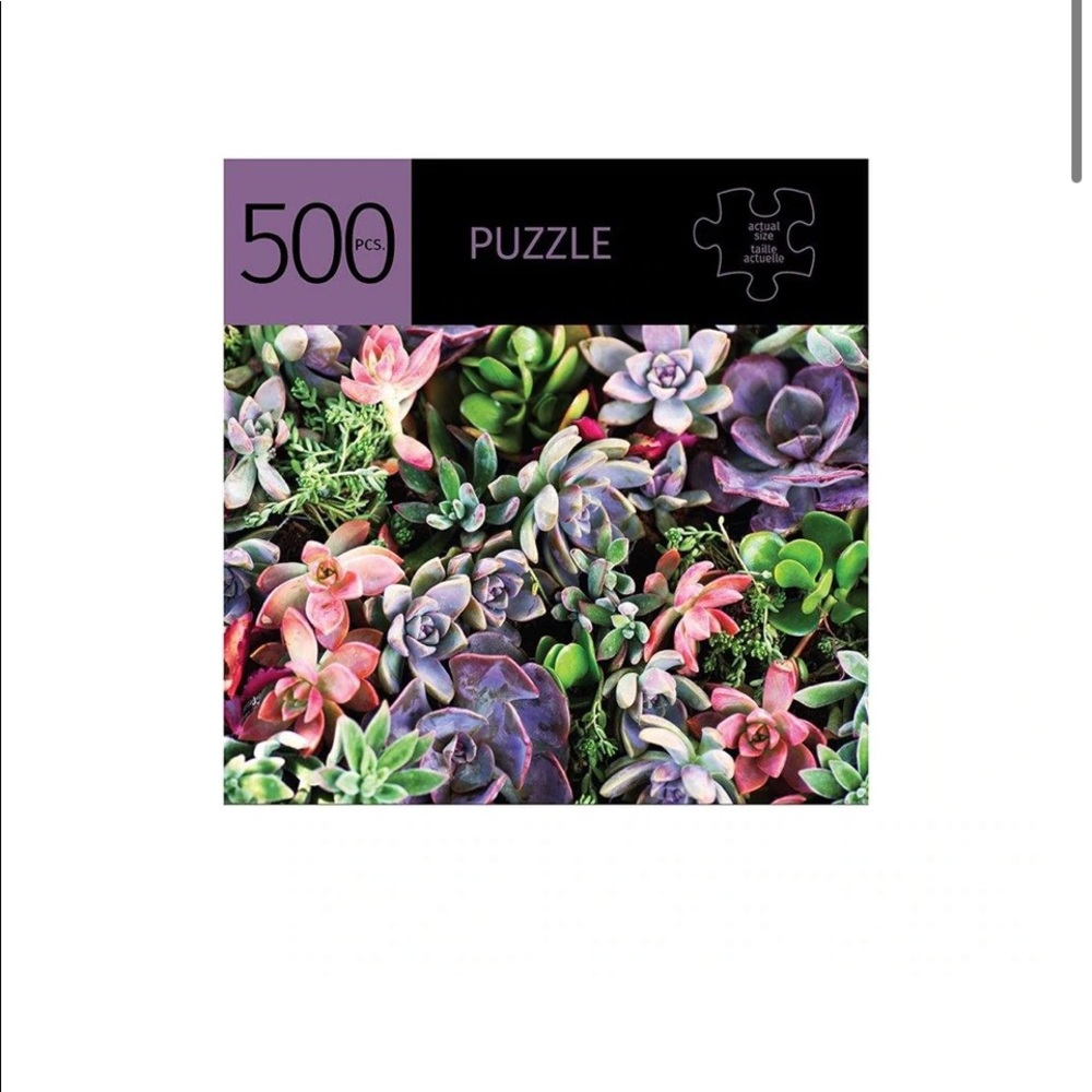 Gift Craft 500 Piece Succulent Puzzle 🆕